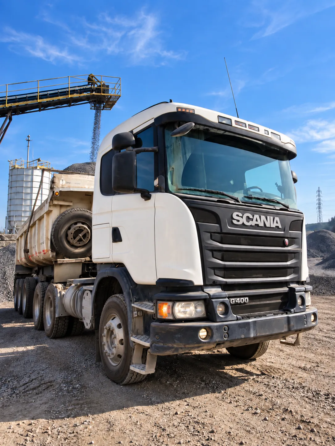 Camión tolva Scania G400 6x4 2016